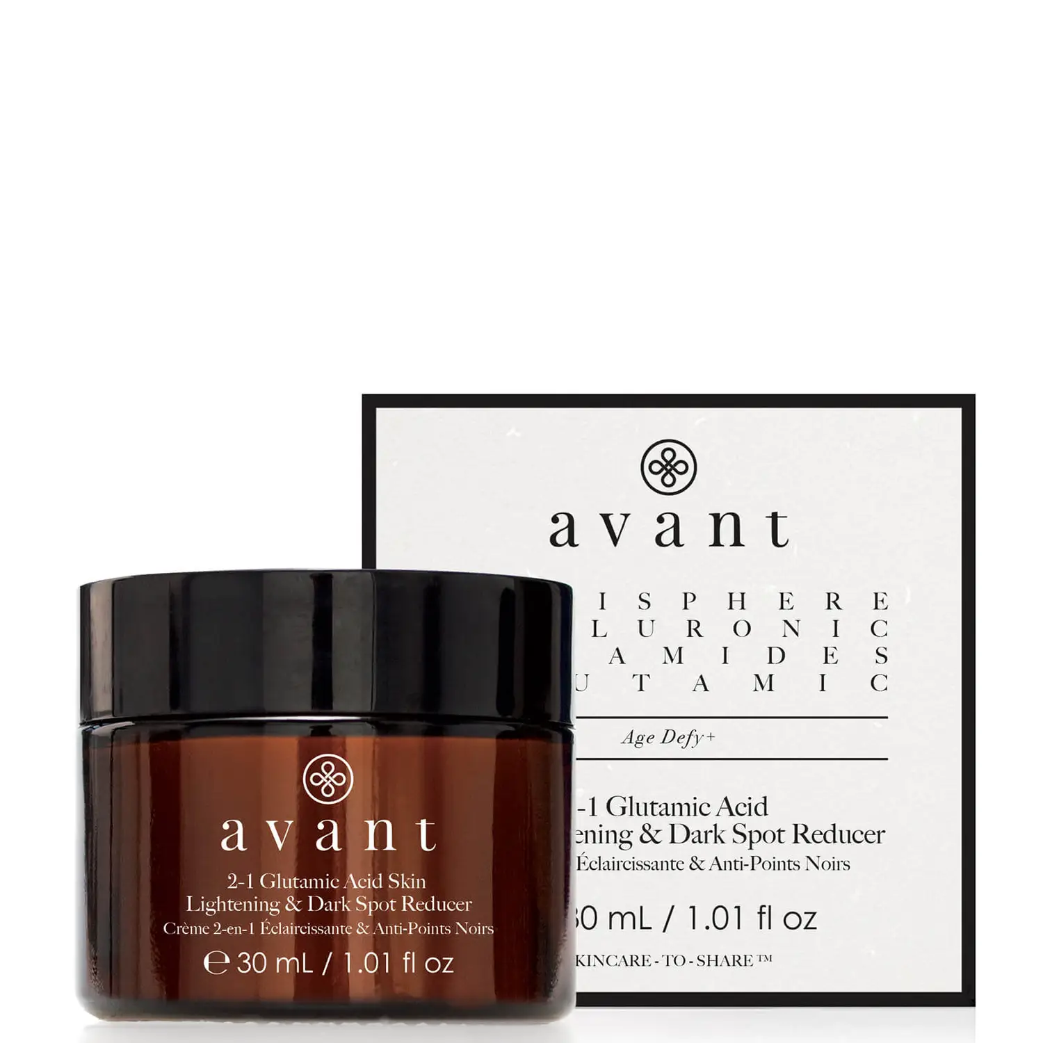 Avant Skincare 2-1 Glutamic Skin Lightening and Dark Spot Reducer 30ml 4